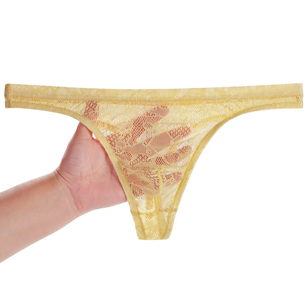 Breathable Briefs Underwear Elastic Low Waist Shee lace Briefs G-string Knickers Lingerie Men See through Sexy Thongs
Breathable Briefs Underwear Elastic Low Waist Shee lace Briefs G-string Knickers Lingerie Men See through Sexy Thongs