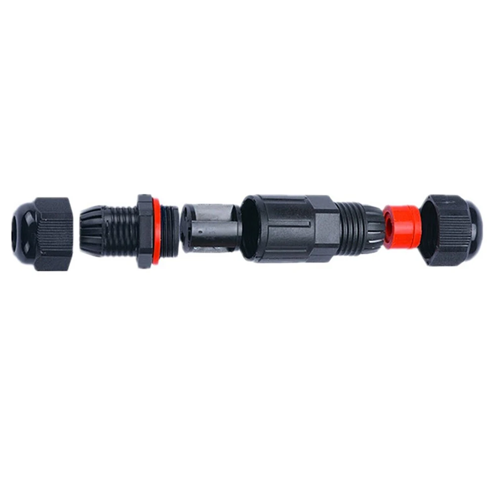 3Pcs Outdoor IP68 Waterproof Electrical Cable Wire Connector Fire-retardant Nylon 3 Pole Core Joint For Outdoor Black
3Pcs Outdoor IP68 Waterproof Electrical Cable Wire Connector Fire-retardant Nylon 3 Pole Core Joint For Outdoor Black