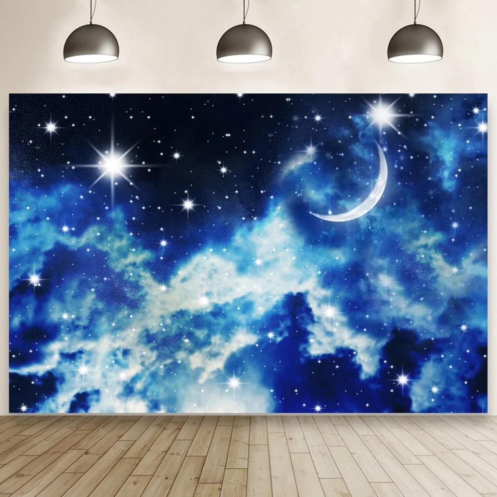 Синяя тема ночное небо таинственная Вселенная фон день рождения фотозона детский душ фотостудия фон постер
Синяя тема ночное небо таинственная Вселенная фон день рождения фотозона детский душ фотостудия фон постер