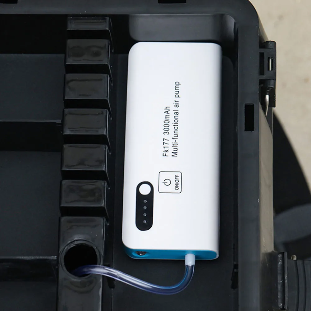 Fishing Aerator Air Pump USB Lithium Battery Charging Oxygen Pump Car Oxygenated With Stainless Steel Clip For Live Bait Bucket
Fishing Aerator Air Pump USB Lithium Battery Charging Oxygen Pump Car Oxygenated With Stainless Steel Clip For Live Bait Bucket