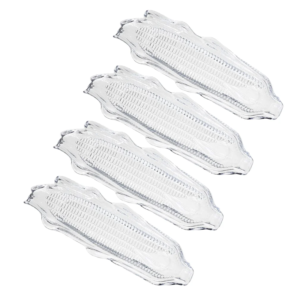4Pcs Plastic Corn Tray Corn Serving Plate BBQ Food Corn Shaped Tray Multi-use Serving Dish
4Pcs Plastic Corn Tray Corn Serving Plate BBQ Food Corn Shaped Tray Multi-use Serving Dish