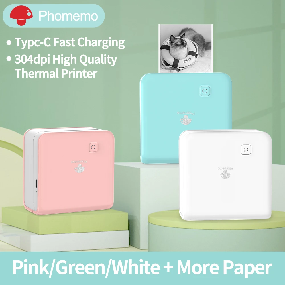 Беспроводной принтер Phomemo M02Pro, 304 точек/дюйм, термопринтер для наклеек, совместим с Bluetooth, аниме фото принтер, подходит для iOS и Android
Беспроводной принтер Phomemo M02Pro, 304 точек/дюйм, термопринтер для наклеек, совместим с Bluetooth, аниме фото принтер, подходит для iOS и Android