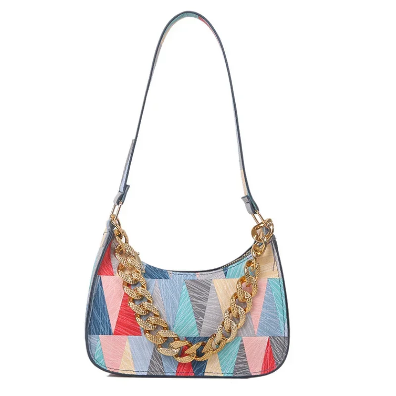 Popular Versatile Women's Bag Fashion Texture Shoulder Bags Luxury PU Leather Plaid Shopping Bags Trend Contrast Color Handbags
Popular Versatile Women's Bag Fashion Texture Shoulder Bags Luxury PU Leather Plaid Shopping Bags Trend Contrast Color Handbags