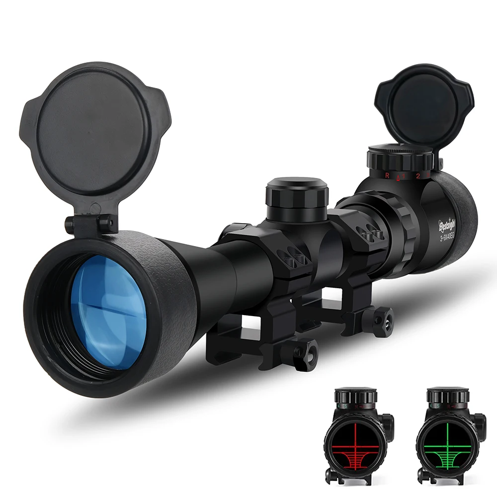 Оптический прицел для винтовки 3-9x40 EG, Красный, Зеленый дальномер с подсветкой, оптические тактические прицелы для страйкбола для охоты с диаметром 20 мм
Оптический прицел для винтовки 3-9x40 EG, Красный, Зеленый дальномер с подсветкой, оптические тактические прицелы для страйкбола для охоты с диаметром 20 мм