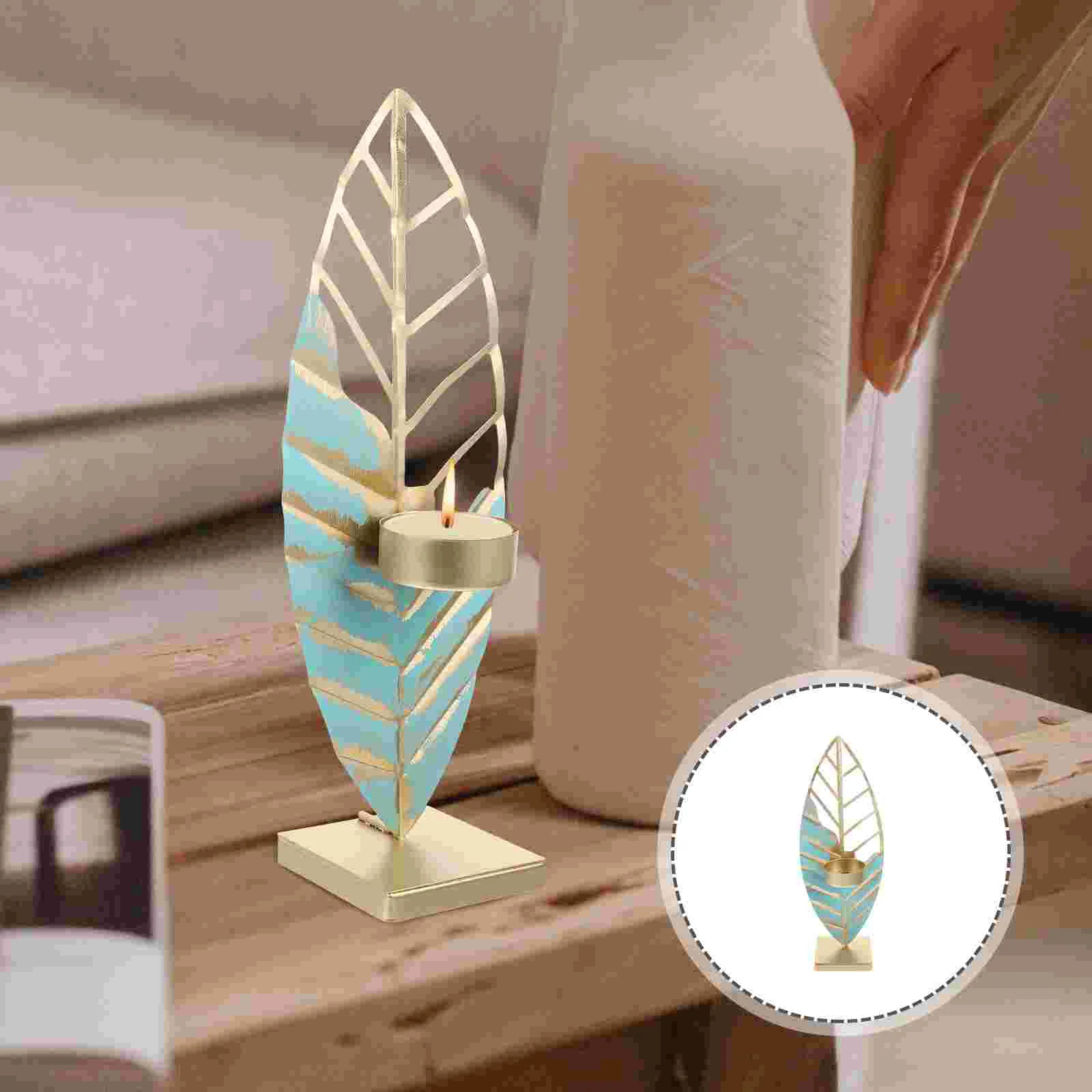 Ornaments Desktop Holder Decoration Tea Light Stand Metal Candlestick Modern Holders Table Centerpiece Dining
Ornaments Desktop Holder Decoration Tea Light Stand Metal Candlestick Modern Holders Table Centerpiece Dining