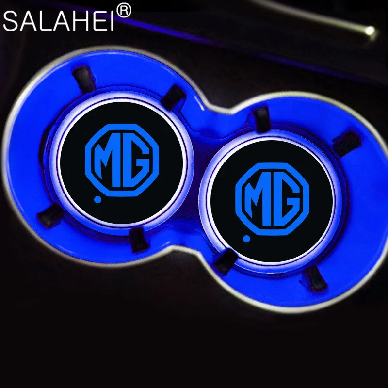 2pcs LED Car Water Cup Holder Light Coasters Mats USB Charging For MG ZS GS 5 Gundam 350 Parts TF GT 6 Auto Interior Accessories
2pcs LED Car Water Cup Holder Light Coasters Mats USB Charging For MG ZS GS 5 Gundam 350 Parts TF GT 6 Auto Interior Accessories