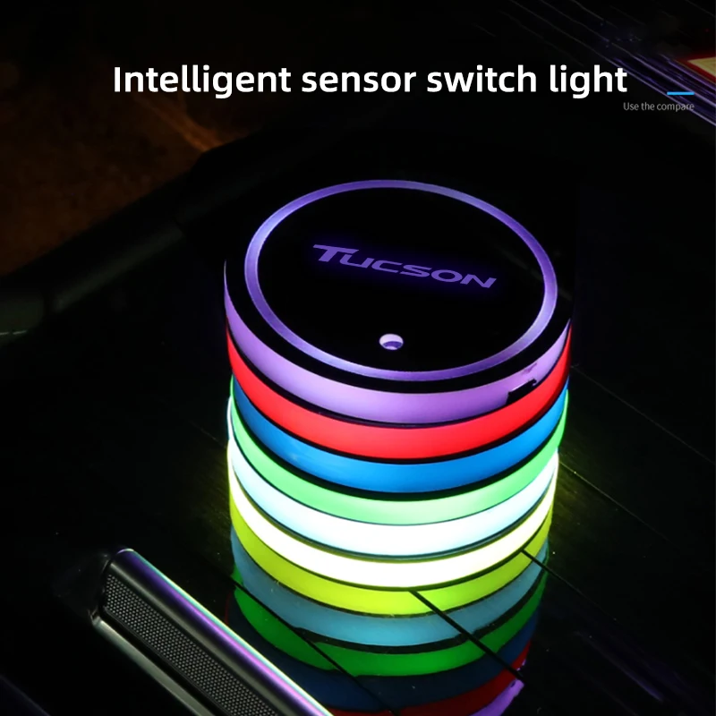2pcs USB Charging Colorful Intelligent Led Water Cup Luminous Coaster Car Atmosphere Light For Hyundai Tucson Auto Accessories
2pcs USB Charging Colorful Intelligent Led Water Cup Luminous Coaster Car Atmosphere Light For Hyundai Tucson Auto Accessories