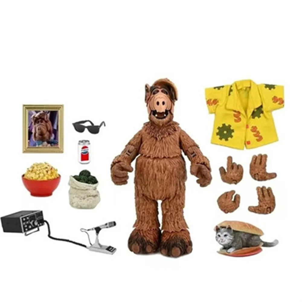 NECA Ah Fu at home ALF Классическая американская ТВ-серия 7-дюймовые подвижные фигуры на Хэллоуин и Рождество искусственные подарки
NECA Ah Fu at home ALF Классическая американская ТВ-серия 7-дюймовые подвижные фигуры на Хэллоуин и Рождество искусственные подарки