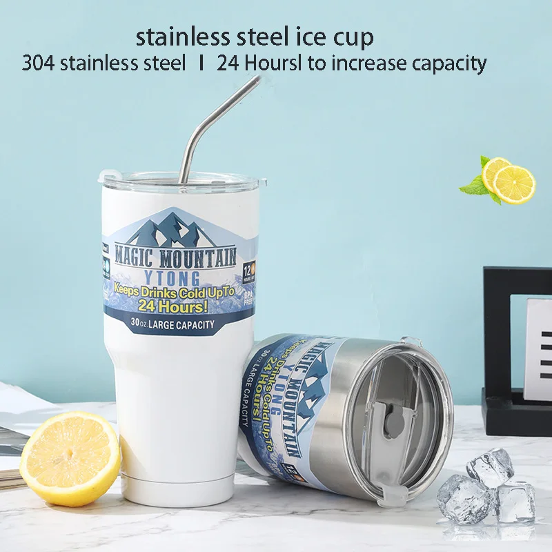 Magic Mountain Thermos Cup Ice Thermos 30 Coffee Cup Vacuum Car Vacuum Bottle Stainless Steel Water Pipe Steel Outdoor Thermos
Magic Mountain Thermos Cup Ice Thermos 30 Coffee Cup Vacuum Car Vacuum Bottle Stainless Steel Water Pipe Steel Outdoor Thermos