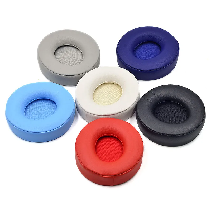 

Protein Replacement Earpads Leather Ear Pads Cushion Cups Cover Repair Parts for Beats Solo Pro Wireless Headphones Headsets