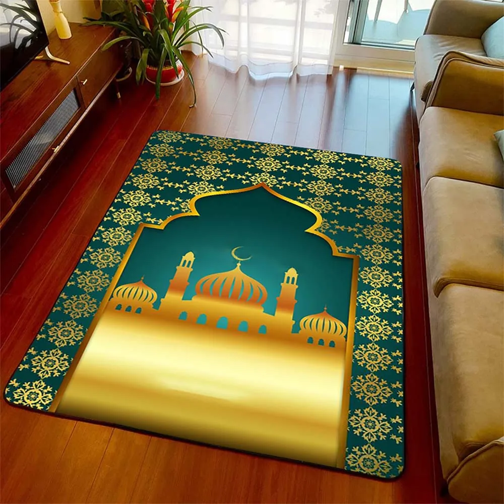 Muslim Prayer Rugs Floor Mats Carpet for Living Room Doormat Plush Non-slip Chair Mat Bathroom Ramadan Decoration Home Decor
Muslim Prayer Rugs Floor Mats Carpet for Living Room Doormat Plush Non-slip Chair Mat Bathroom Ramadan Decoration Home Decor