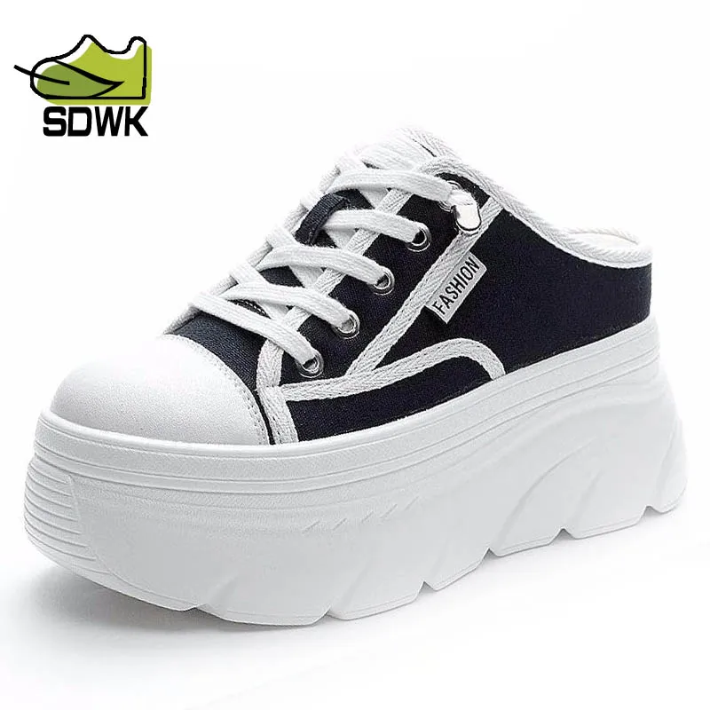 Женские холщовые туфли SDWK из натуральной кожи, летние кроссовки на танкетке 6 см, слипоны на платформе, на высоком каблуке
Женские холщовые туфли SDWK из натуральной кожи, летние кроссовки на танкетке 6 см, слипоны на платформе, на высоком каблуке