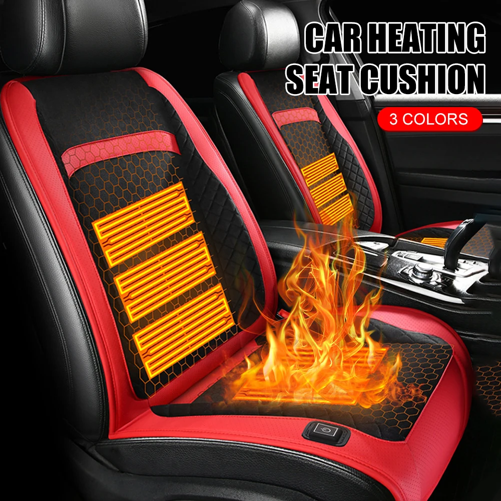 Heated Car Seat Cover Universal Car Seat Heater Warmer Fast Heating Plush Cushion Pad Auto ON/OFF Washable Winter Seat Cushion
Heated Car Seat Cover Universal Car Seat Heater Warmer Fast Heating Plush Cushion Pad Auto ON/OFF Washable Winter Seat Cushion