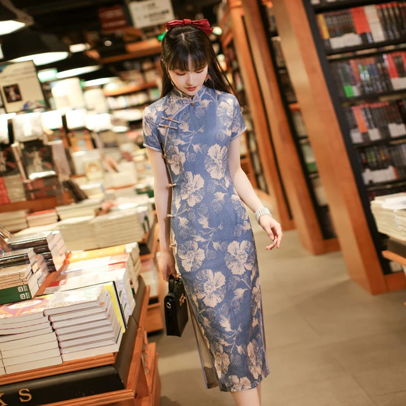 Chinese Style Printing Traditional Qipao Evening Dress Plus Size Summer 2022 Cosplay Cheongsam Oriental Dresses China Clothes
Chinese Style Printing Traditional Qipao Evening Dress Plus Size Summer 2022 Cosplay Cheongsam Oriental Dresses China Clothes