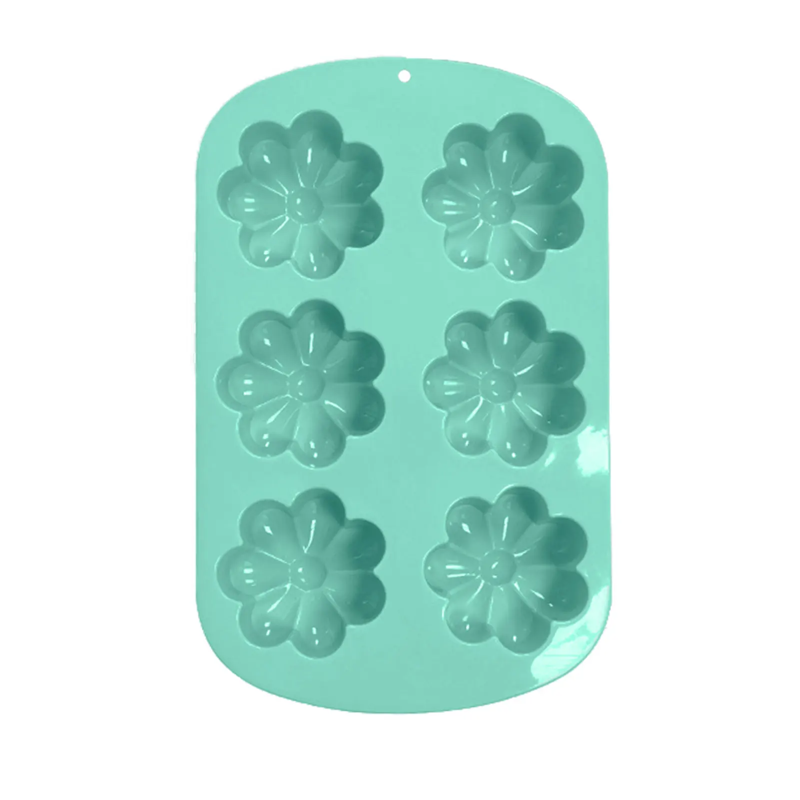 6 Compartments Cake Cookie Solid Flexible Soft Silicone Non Stick Baking Mold Flower Shaped Multifunctional Chocolate Pudding
6 Compartments Cake Cookie Solid Flexible Soft Silicone Non Stick Baking Mold Flower Shaped Multifunctional Chocolate Pudding