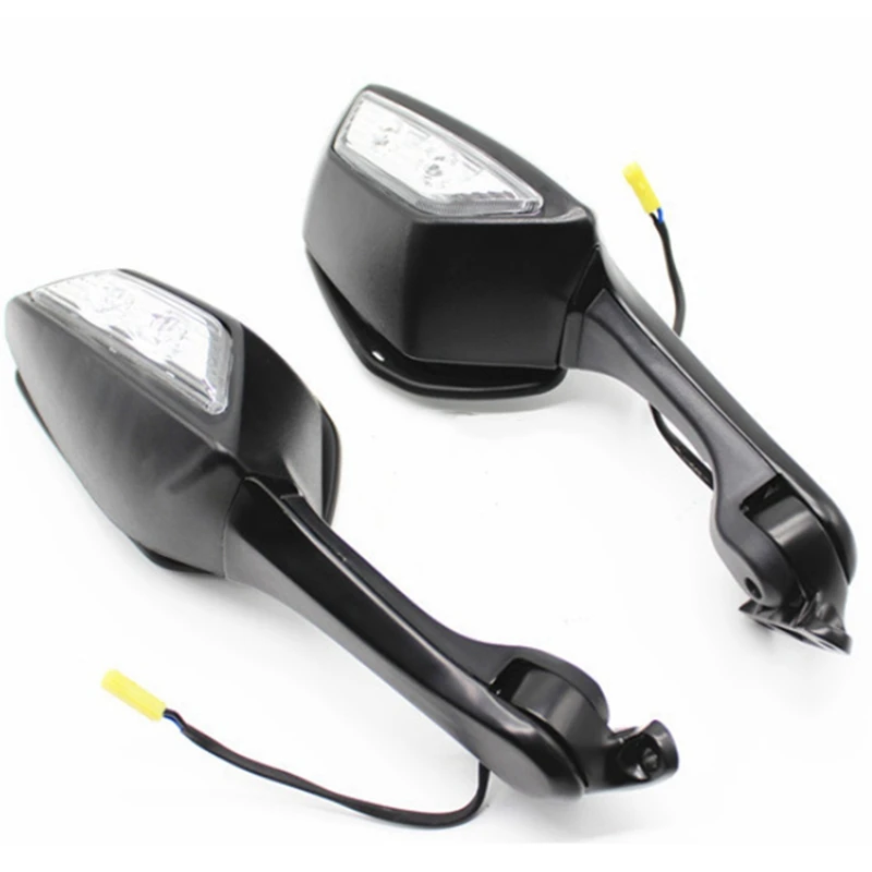 Motorcycle Rearview Rear View Side Mirrors With LED Turn Signal Light For Kawasaki Ninja ZX-10R ZX10R 2011-2015
Motorcycle Rearview Rear View Side Mirrors With LED Turn Signal Light For Kawasaki Ninja ZX-10R ZX10R 2011-2015