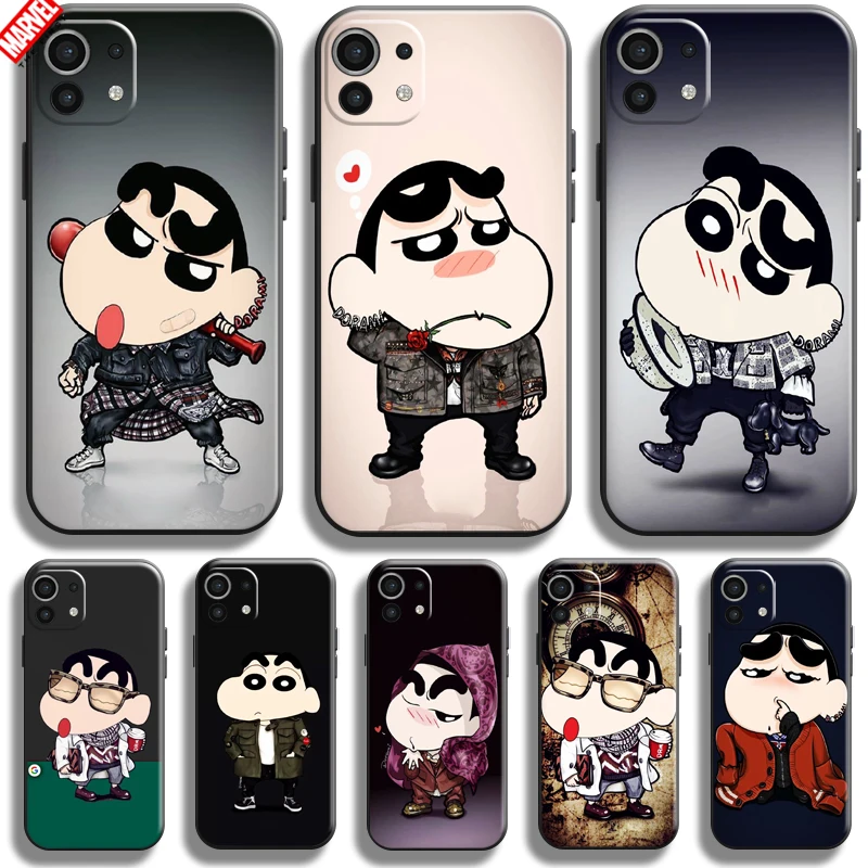 Cartoon Crayon Shin-chan For Xiaomi Mi 11 11 Lite 5G Phone Case Black Liquid Silicon Carcasa Silicone Cover Soft Coque
Cartoon Crayon Shin-chan For Xiaomi Mi 11 11 Lite 5G Phone Case Black Liquid Silicon Carcasa Silicone Cover Soft Coque