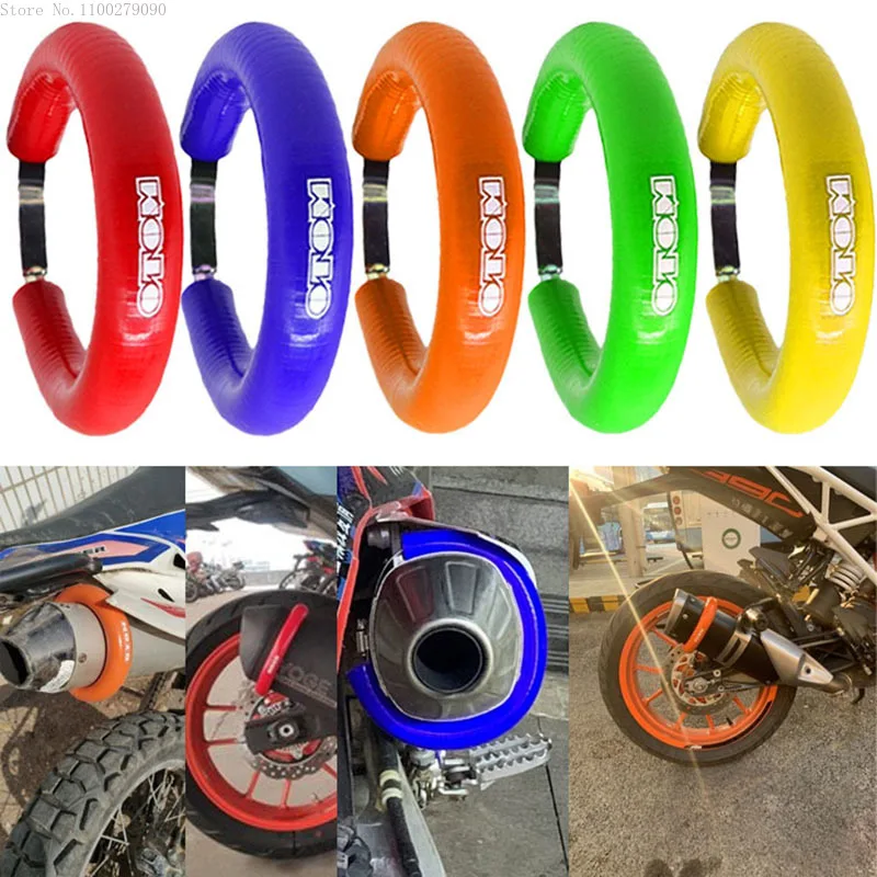 Universal Dirt Pit Bike Exhaust Muffler Silencer Protector Guard for Motocross 6 Colors Motorcycle Exhaust System Protector Moto
Universal Dirt Pit Bike Exhaust Muffler Silencer Protector Guard for Motocross 6 Colors Motorcycle Exhaust System Protector Moto