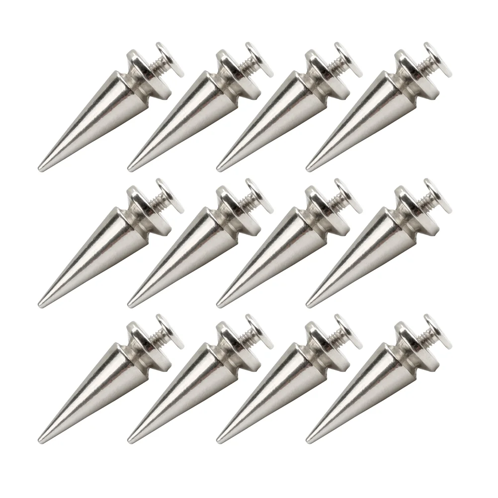 20 Pcs Screw Back Craft Metal Cone Spikes Brass Screws Punk Rivet Metal Snap Buttons Alloy Rivet Button Metal Cone Spikes
20 Pcs Screw Back Craft Metal Cone Spikes Brass Screws Punk Rivet Metal Snap Buttons Alloy Rivet Button Metal Cone Spikes
