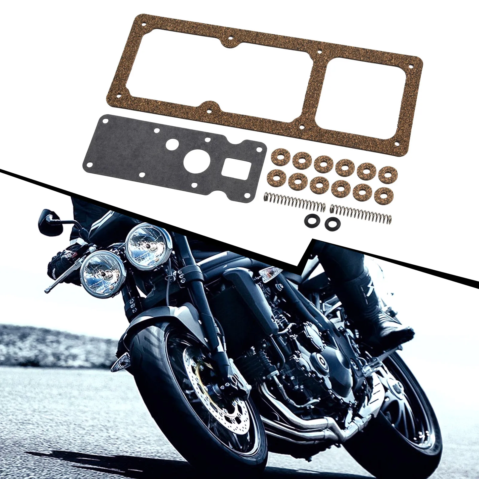1x For Johnson Evinrude OMC 2 Line Pressure Tank Rebuild Kit (1 Original Style Cork Tank Gasket + 1 Nirile Rubber Diaphragm)
1x For Johnson Evinrude OMC 2 Line Pressure Tank Rebuild Kit (1 Original Style Cork Tank Gasket + 1 Nirile Rubber Diaphragm)
