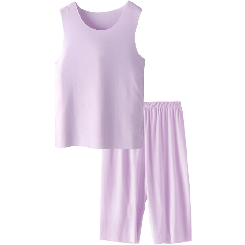 Children's Underwear Summer Sleeveless Homewear Clothes Solid Boy Girls Pajamas Set Cool Shorts Kids Sleepwear Clothes Didida
Children's Underwear Summer Sleeveless Homewear Clothes Solid Boy Girls Pajamas Set Cool Shorts Kids Sleepwear Clothes Didida