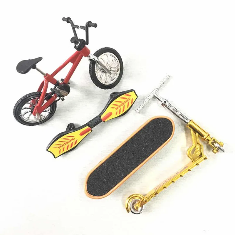 4Pcs Mini Alloy Finger Scooter Bicycle Model Set Interactive Finger Toy Novelty Sensory Activity Finger Scooter Skateboard Kit
4Pcs Mini Alloy Finger Scooter Bicycle Model Set Interactive Finger Toy Novelty Sensory Activity Finger Scooter Skateboard Kit