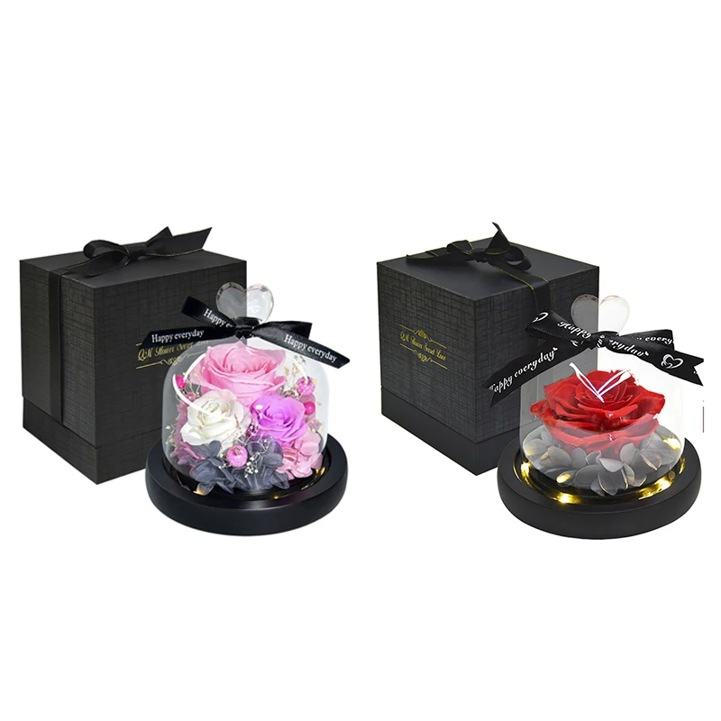 Beauty And The Beast Preserved Roses In Glass Forever Eternal Rose With LED Gifts For Valentine Wedding Christmas Gift
Beauty And The Beast Preserved Roses In Glass Forever Eternal Rose With LED Gifts For Valentine Wedding Christmas Gift