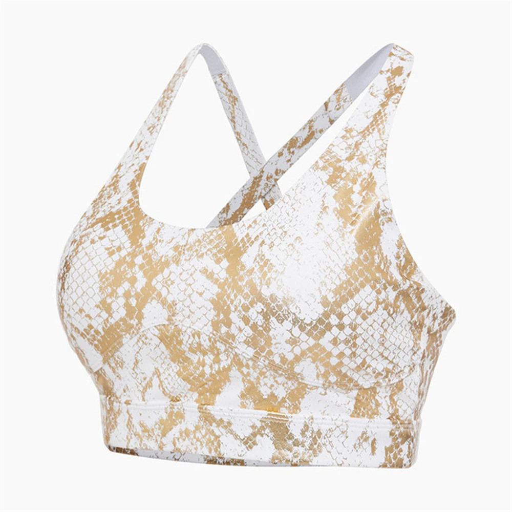 Women's Tight Gold-Plated Printing Snake Pattern Hip Lifting Fitness High Waist Slimming Sports Underwear Bra Yoga Pants Set
Women's Tight Gold-Plated Printing Snake Pattern Hip Lifting Fitness High Waist Slimming Sports Underwear Bra Yoga Pants Set