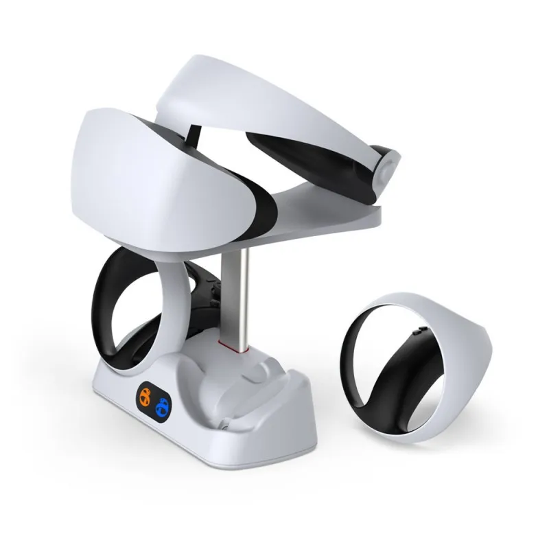 PS5 VR2 с подставкой для зарядки с лампой дисплея, контроллер PSVR2 с двойной зарядкой, с держателем для хранения очков
PS5 VR2 с подставкой для зарядки с лампой дисплея, контроллер PSVR2 с двойной зарядкой, с держателем для хранения очков