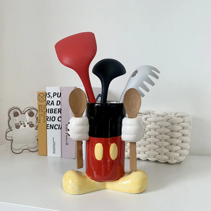 Disney Mickey House Kitchen Ceramic Chopsticks Bucket Model Anime Mickey Toys Peripheral Holder Vase Pen Holder for Women Gifts
Disney Mickey House Kitchen Ceramic Chopsticks Bucket Model Anime Mickey Toys Peripheral Holder Vase Pen Holder for Women Gifts