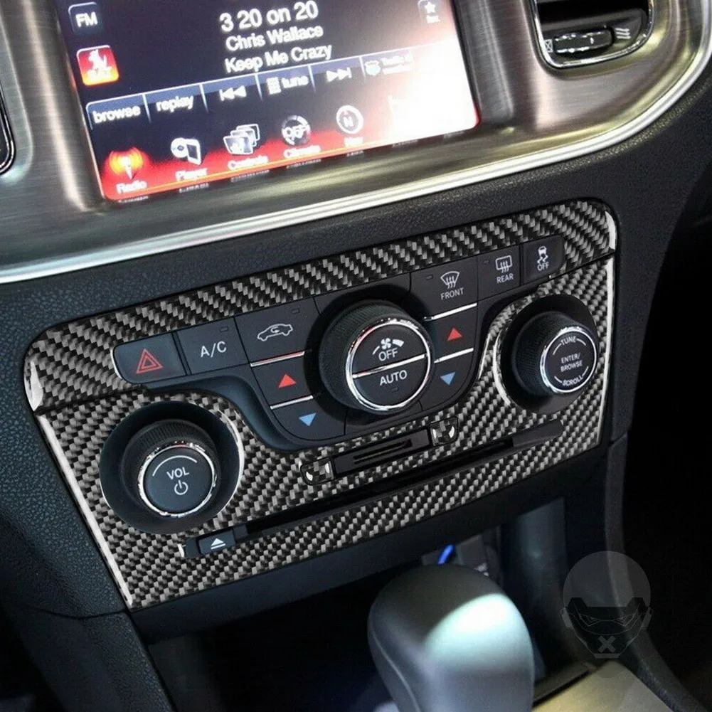 4Pcs/set Carbon Fiber Car Center Console Inner Cover Trim Car Interior Accessories For Dodge Charger 2011-14
4Pcs/set Carbon Fiber Car Center Console Inner Cover Trim Car Interior Accessories For Dodge Charger 2011-14