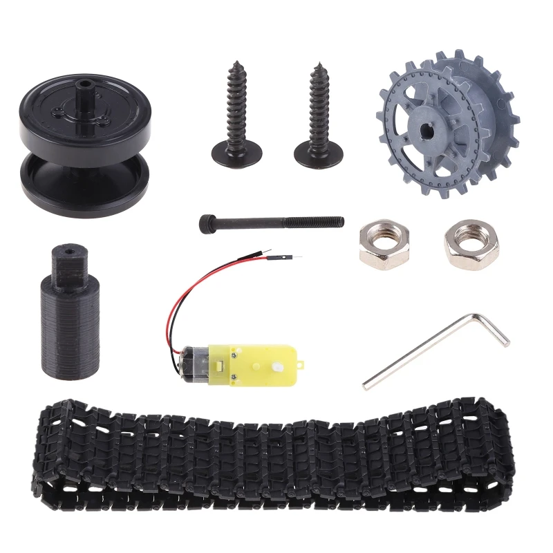 1 Set Plastic for Smart for Tank Track Conveyor Belt TT Motor Drive Wheels Accessory
1 Set Plastic for Smart for Tank Track Conveyor Belt TT Motor Drive Wheels Accessory