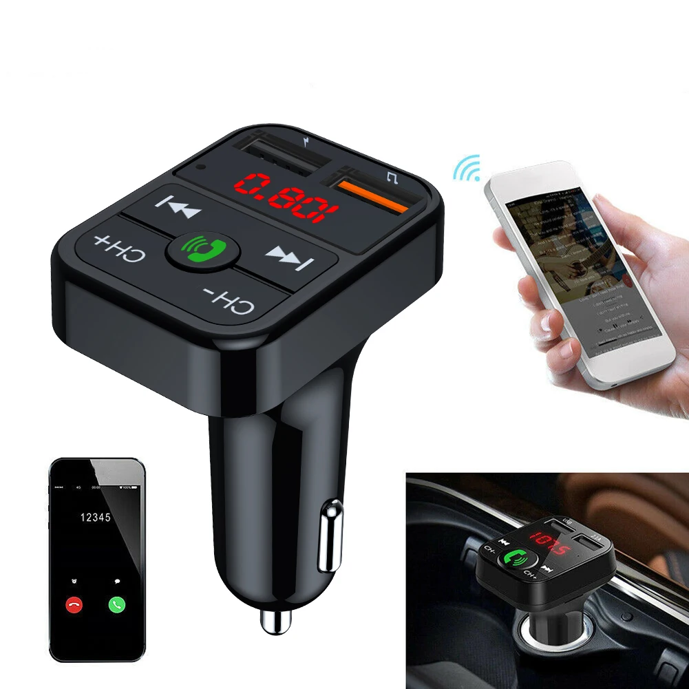 BT 5.0 Cars FM Transmitter MP3 Player Wireless AUX Radio Fast 2 USB Charger Auto Electronics Accessories
BT 5.0 Cars FM Transmitter MP3 Player Wireless AUX Radio Fast 2 USB Charger Auto Electronics Accessories