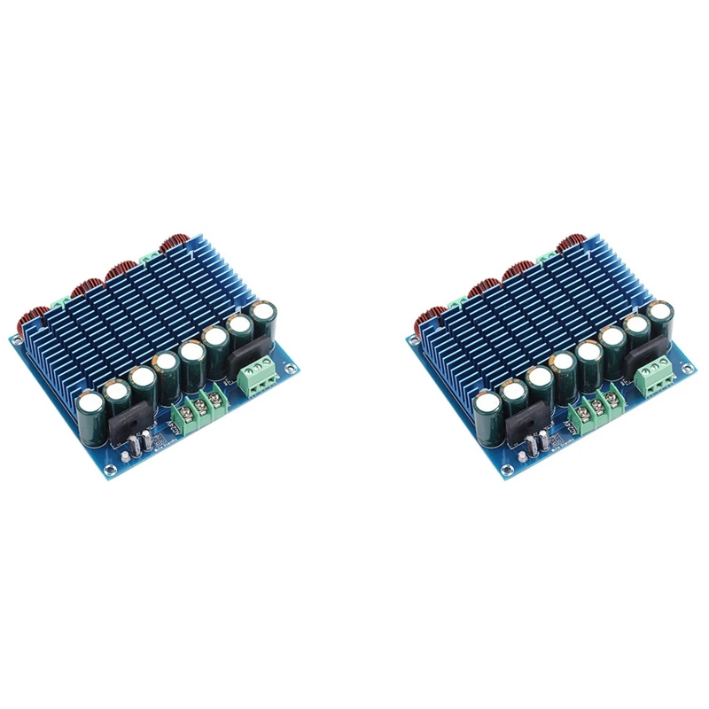 2X XH-M252 Digital Power Amplifier Board TDA8954TH Dual-Chip Class D 420Wx2 High-Power Audio Power Amplifier Board
2X XH-M252 Digital Power Amplifier Board TDA8954TH Dual-Chip Class D 420Wx2 High-Power Audio Power Amplifier Board