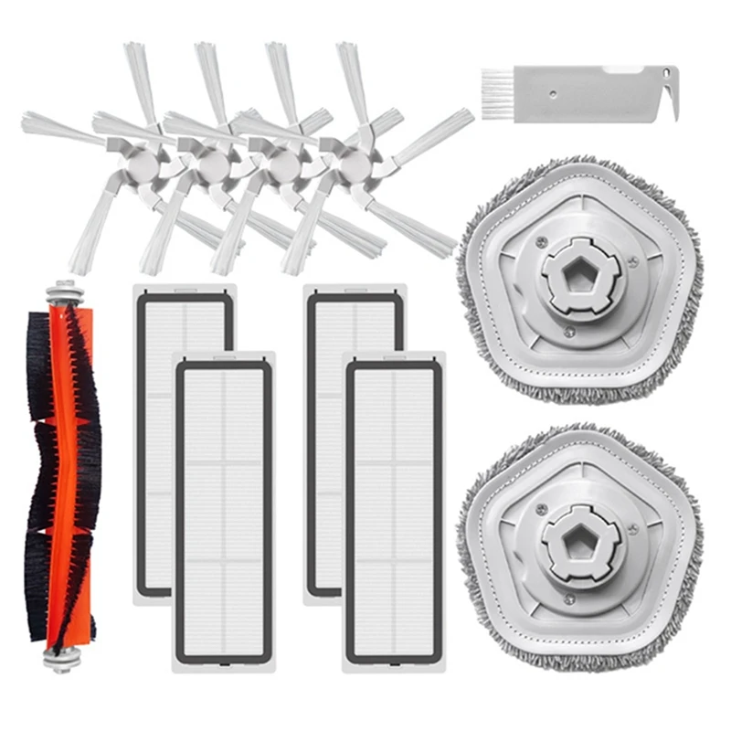Vacuum Cleaner Main Side Brush HEPA Filter Mop Cloth Spare Parts Kit For Dreame Bot W10 W10pro Robot
Vacuum Cleaner Main Side Brush HEPA Filter Mop Cloth Spare Parts Kit For Dreame Bot W10 W10pro Robot