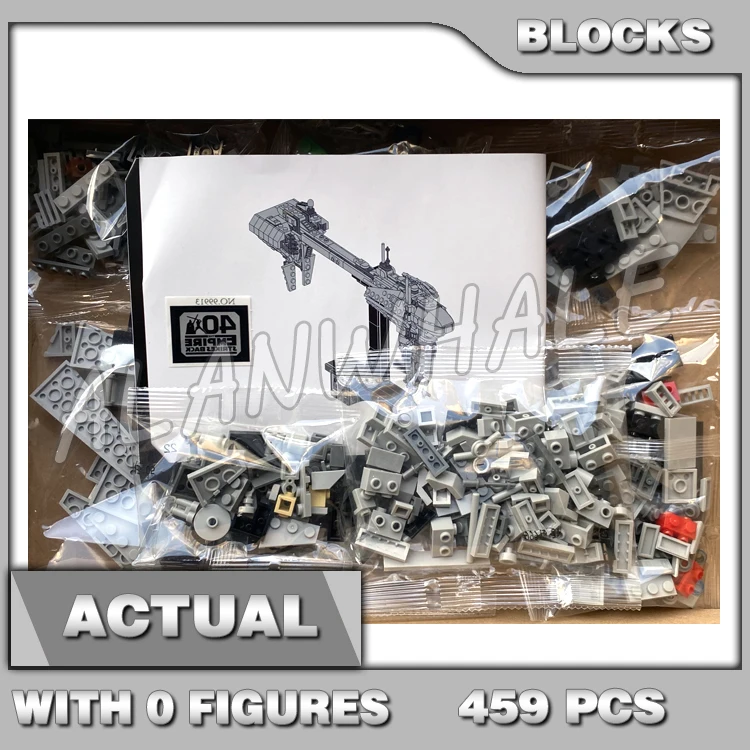 459pcs Space Nebulon B Frigate Spaceship SDCC Escort Frigate Aircraft 99913 Building Blocks Sets Compatible With Model
459pcs Space Nebulon B Frigate Spaceship SDCC Escort Frigate Aircraft 99913 Building Blocks Sets Compatible With Model