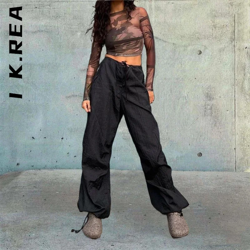 I K.Rea Pants Women Trousers New Y2k 90s Quality Bottoms All-Match Sweatpants Elastic Pant Chic Female Streetwear
I K.Rea Pants Women Trousers New Y2k 90s Quality Bottoms All-Match Sweatpants Elastic Pant Chic Female Streetwear