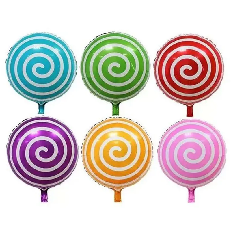 5pcs 18-inch candy aluminum foil balloons, round windmill lollipops, children's birthday party decoration star foil balloons diy
5pcs 18-inch candy aluminum foil balloons, round windmill lollipops, children's birthday party decoration star foil balloons diy