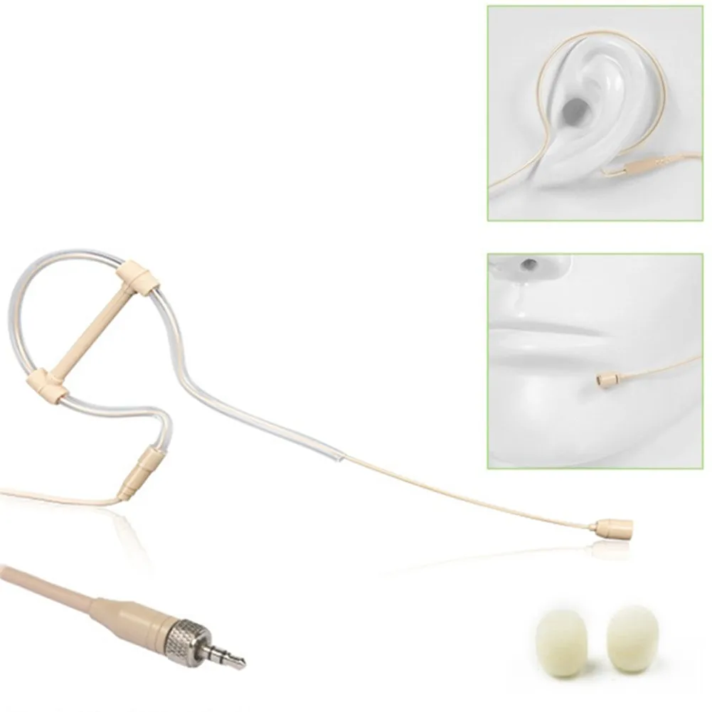 Single Earhook Headset Microphone Omnidirectional Condenser Cartridge Headworn Mic For Sennheiser Wireless 3.5mm
Single Earhook Headset Microphone Omnidirectional Condenser Cartridge Headworn Mic For Sennheiser Wireless 3.5mm