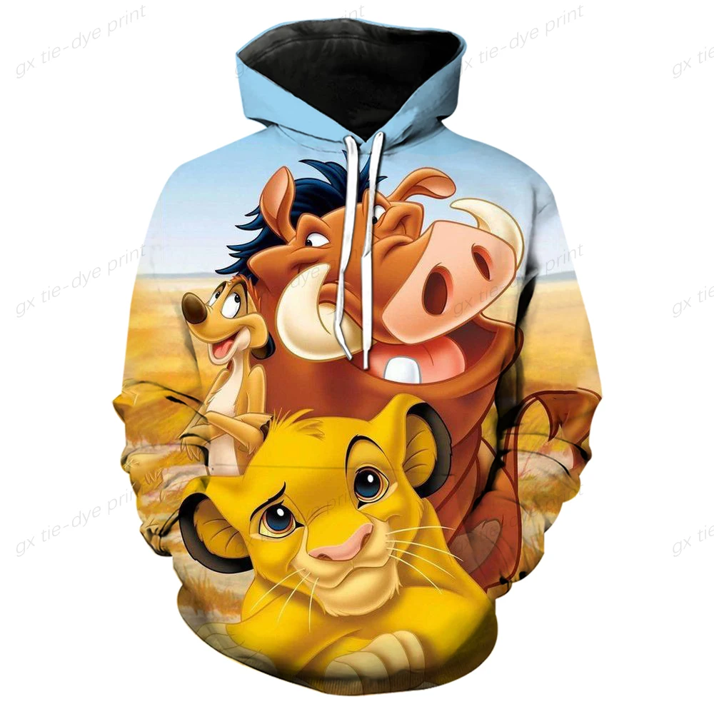 Women Hoodies Disney's The Lion King Hoodie Cartoon Tops Long Sleeve Sweatshirts Fashion Hooded Women Clothes Teens Aesthetic
Women Hoodies Disney's The Lion King Hoodie Cartoon Tops Long Sleeve Sweatshirts Fashion Hooded Women Clothes Teens Aesthetic