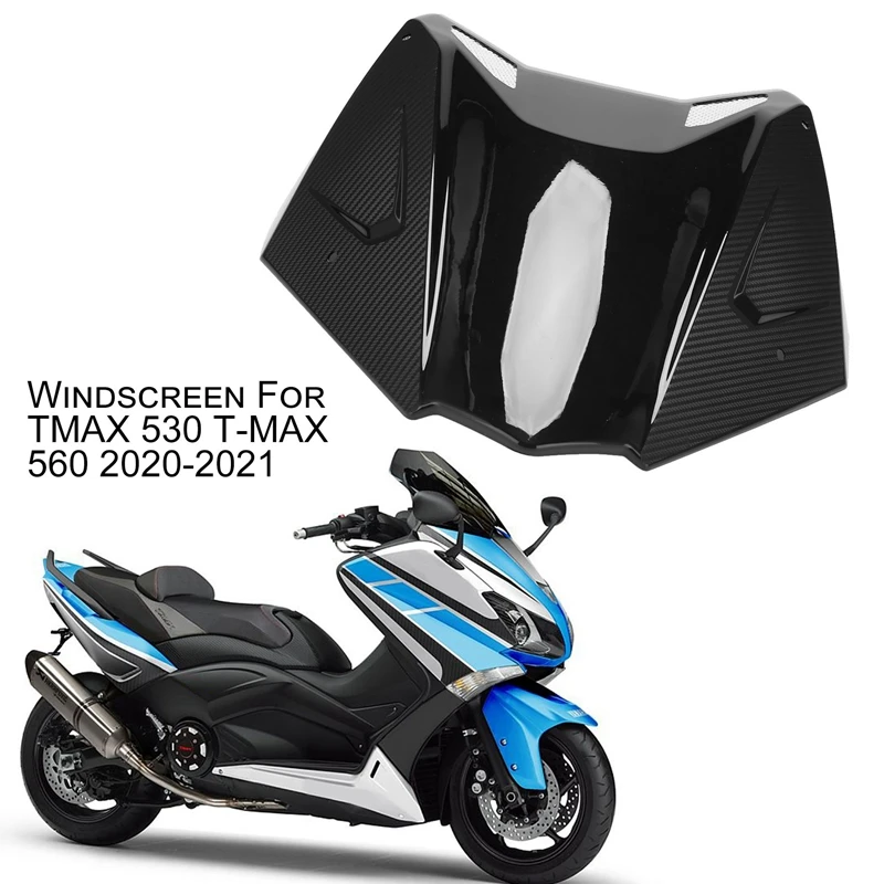 Motorcycle Windshield SPORTY Decoration Windscreen for YAMAHA TMAX 530 T-MAX 560 2020-2021 Bright Black
Motorcycle Windshield SPORTY Decoration Windscreen for YAMAHA TMAX 530 T-MAX 560 2020-2021 Bright Black