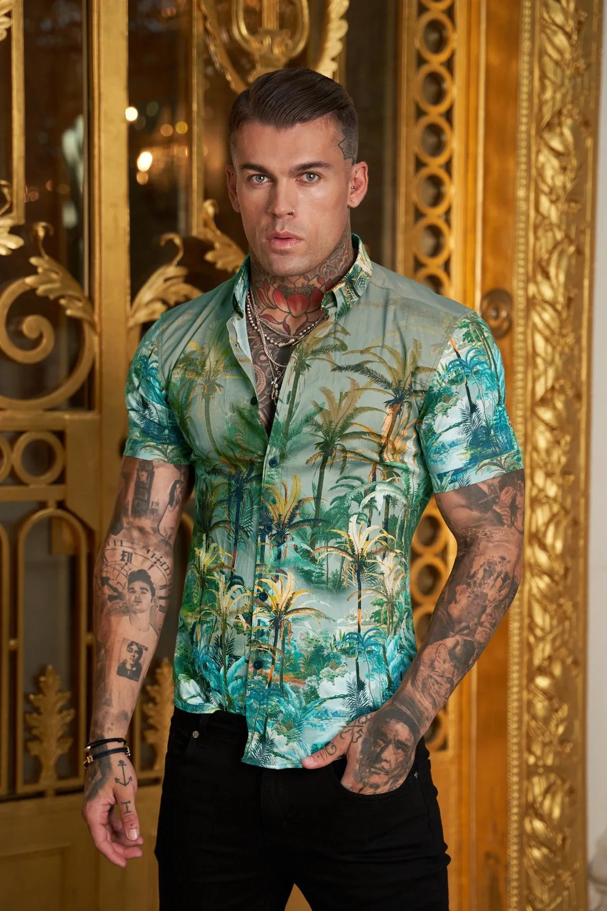 Мужская рубашка-поло с короткими рукавами, гавайская рубашка с 3d-цифровым принтом кокосовых животных, лето 2023 
Мужская рубашка-поло с короткими рукавами, гавайская рубашка с 3d-цифровым принтом кокосовых животных, лето 2023