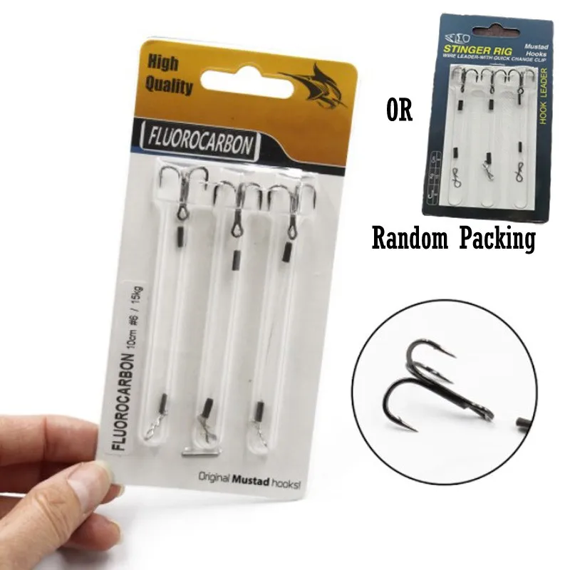 3pcs Pike Perch Bass Predator Lure Fishing Sharp Hooks Tackle Stainless Steel 6/8/10cm Three Sharp Hook Line Group Pesca
3pcs Pike Perch Bass Predator Lure Fishing Sharp Hooks Tackle Stainless Steel 6/8/10cm Three Sharp Hook Line Group Pesca