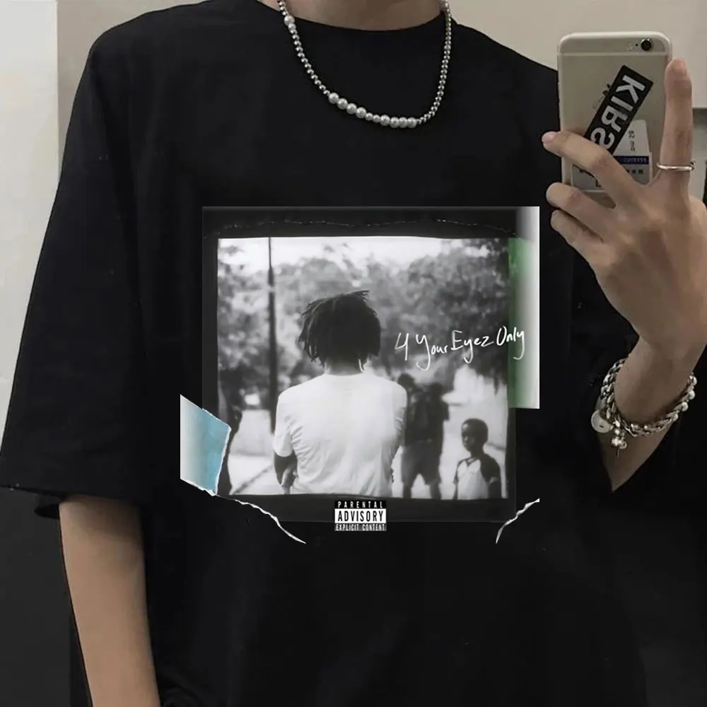 Rapper J Cole - 4 Your Eyez Only Black T-Shirt Fashion Hip Hop Short Sleeve 100 % Cotton Men Women T Shirt Oversized Streetwear
Rapper J Cole - 4 Your Eyez Only Black T-Shirt Fashion Hip Hop Short Sleeve 100 % Cotton Men Women T Shirt Oversized Streetwear