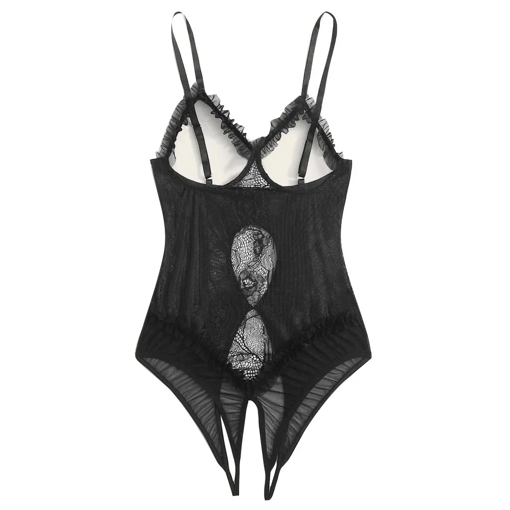 Plus Size Lace Women Lingerie Open Pants Sexy Push Up Female Jumpsuit Underwear Slim Fit Transparent Girls Bodysuit Sleepwear
Plus Size Lace Women Lingerie Open Pants Sexy Push Up Female Jumpsuit Underwear Slim Fit Transparent Girls Bodysuit Sleepwear