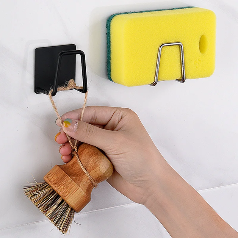 201 Stainless Steel Self-adhesive Sponges Holder Sink Sponges Drain Drying Rack Storage Holder Kitchen Accessories Tools
201 Stainless Steel Self-adhesive Sponges Holder Sink Sponges Drain Drying Rack Storage Holder Kitchen Accessories Tools