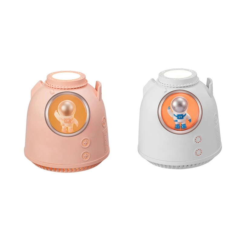 260ML Space Capsule Air Humidifier Mist Aromatherapy Water Diffuser With LED Light Astronaut Humidificador
260ML Space Capsule Air Humidifier Mist Aromatherapy Water Diffuser With LED Light Astronaut Humidificador