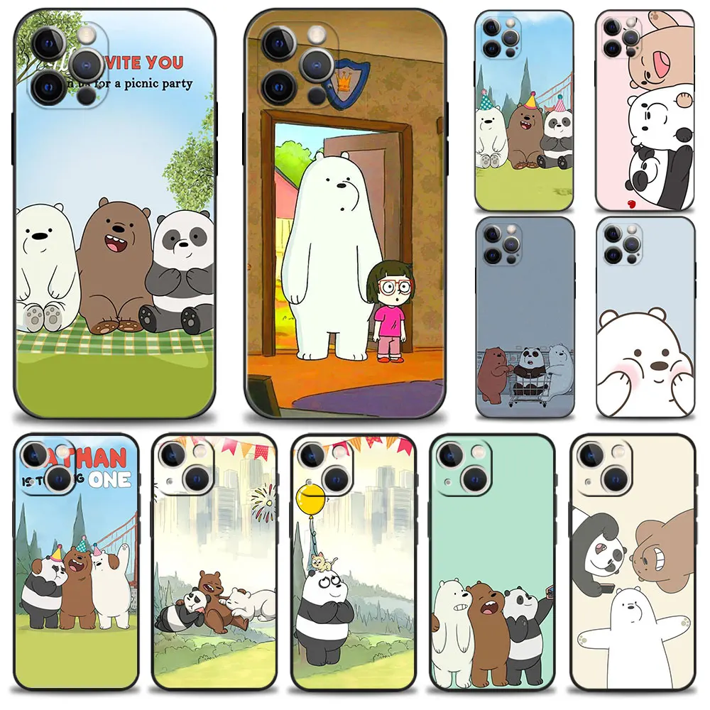 Soft Cover Phone Case For iPhone 14 13 12 11 Pro Max 6 6S 7 8 Plus X XS XR 12 13 Mini Shell Celebrate The Birthday We Bare Bears
Soft Cover Phone Case For iPhone 14 13 12 11 Pro Max 6 6S 7 8 Plus X XS XR 12 13 Mini Shell Celebrate The Birthday We Bare Bears