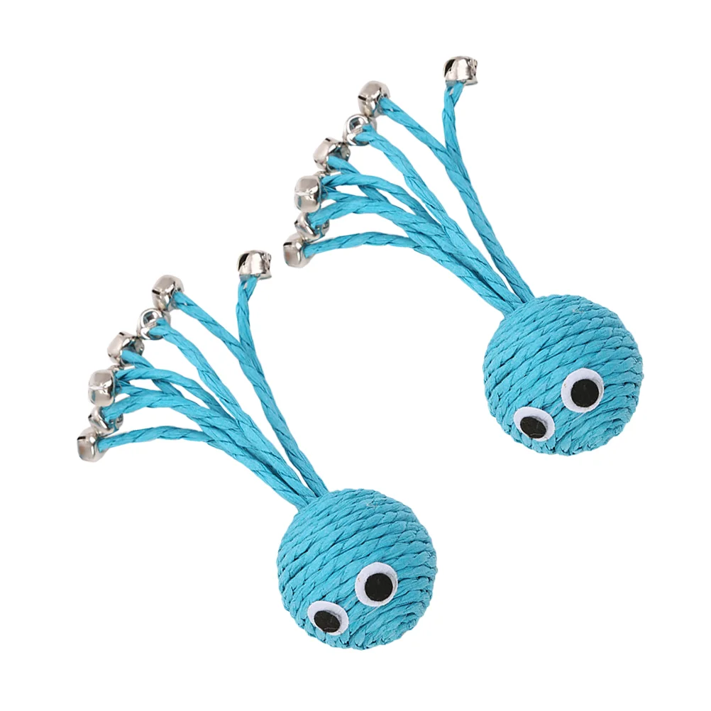 2PCS Pet Playing Supplies Paper String Little Octopus with Bell Cat Chew Toy for Kitten
2PCS Pet Playing Supplies Paper String Little Octopus with Bell Cat Chew Toy for Kitten