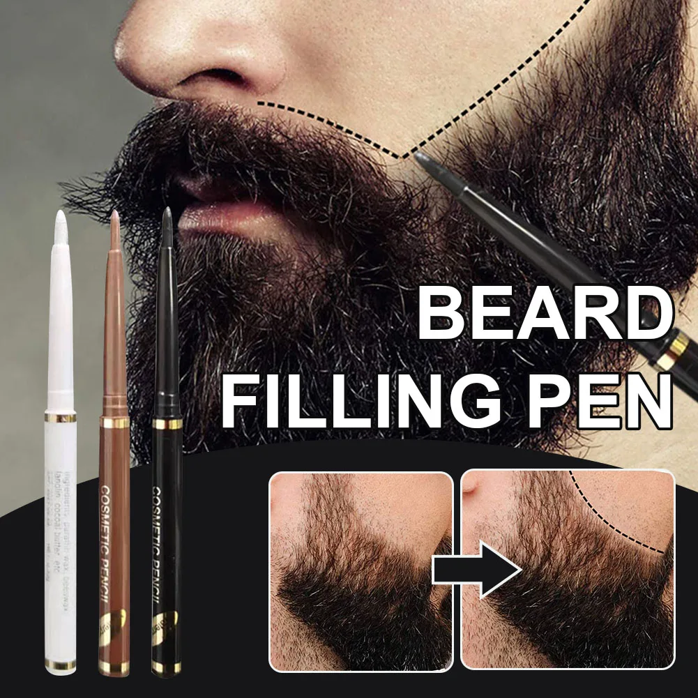 1PC Men Beard Filling Pencil Beard Pen Natural Eyebrows Beard Filler Pen Male Mustache Repairing Styling Pen Silkworm Pencil
1PC Men Beard Filling Pencil Beard Pen Natural Eyebrows Beard Filler Pen Male Mustache Repairing Styling Pen Silkworm Pencil